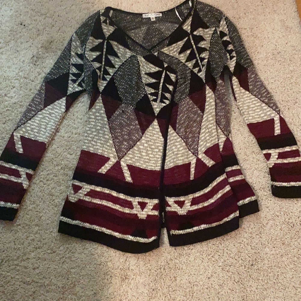 Patterned sweater - Picture 3 of 7